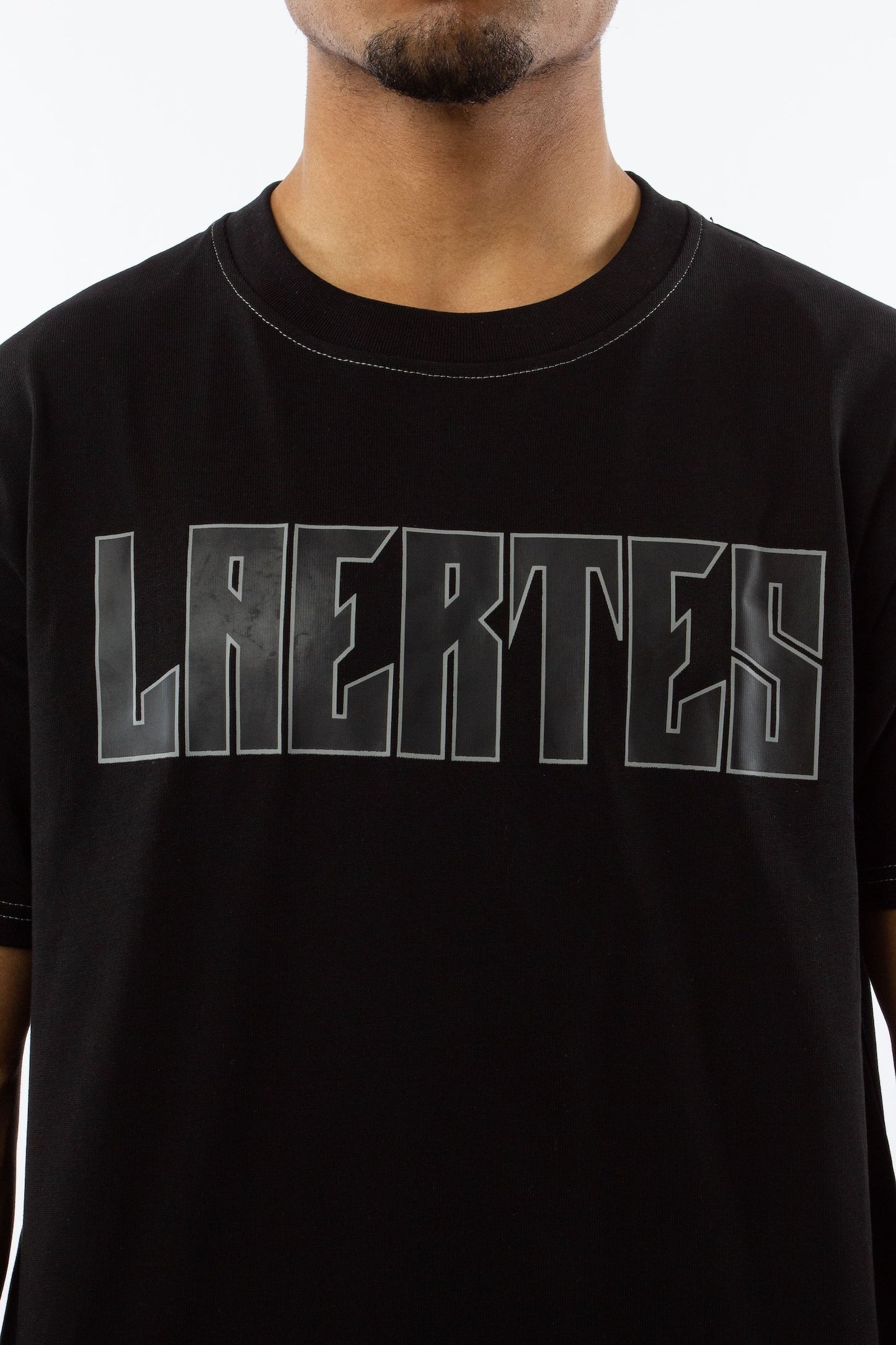 HEAVYWEIGHT CONTRAST STITCH T-SHIRT