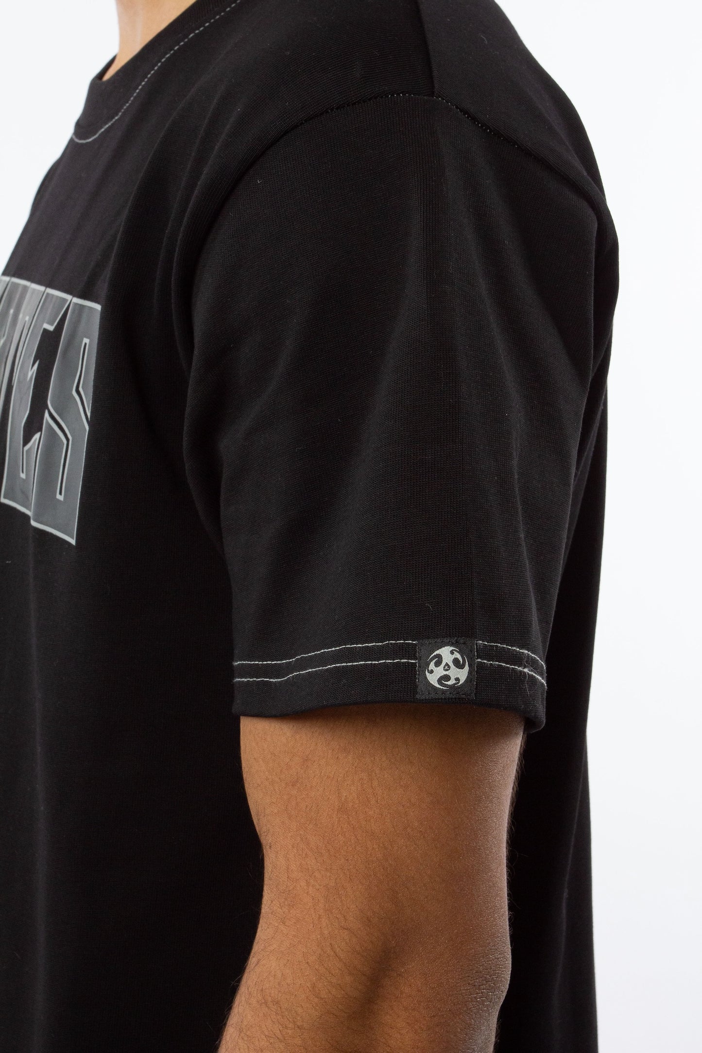 HEAVYWEIGHT CONTRAST STITCH T-SHIRT