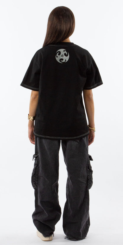 HEAVYWEIGHT CONTRAST STITCH T-SHIRT